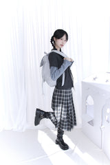  Rabbit Drop String Patch Backpack (2color)