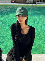 Cat Save The World ballcap (Green)