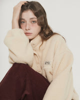 FLUFF FLEECE PULLOVER [IVORY]