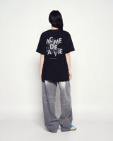 25FW 3DロゴスタンダードショートスリーブTシャツ ブラック
