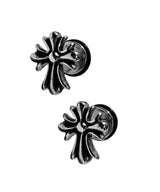 シルバークロスピアス 2PCS
