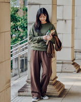 26SS★ Log Wide Brushed Sweatpants