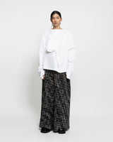 MAZE OVERSIZE TEES - WHITE