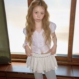 star pearl chain belt silver