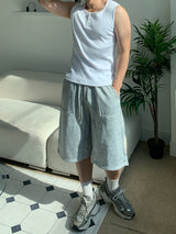 Point Rivet Bermuda Pants