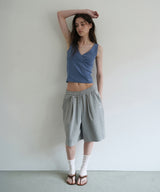 Cozy sweat shorts_gray