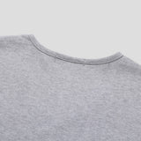LMNディープレイヤードスリットUネックショートスリーブTシャツ(7 colors)