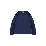 ESSENTIAL LONG BASIC TEE [NAVY]
