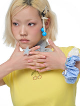 JELLY STAR RING (BLUE)