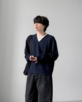 Spin Layered V-Neck Knit