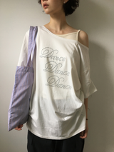 トッシュ オフショルダー Tシャツ(3color)