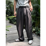 [S/S] ダブルストライプタックワイドスラックス(3color)