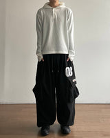 Polz Rib Henley Hoodie