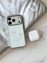 BABY PINK STAR AIRPODS CASE