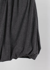 SHIRRING UNBAL SKIRT