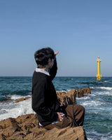 ベンオックスフォードストライプクロップシャツ