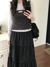 Ripple Knit Sleeveless (3 colors)