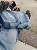 No.1459 hidden pocket denim PT (3color)