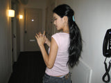Jelly bean hair clip (Aqua)