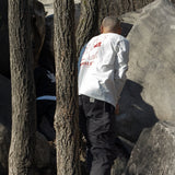 JUST REACH LONG SLEEVE T-SHIRT(IVORY RED)