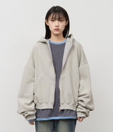 Salt Washed Zip Hoodie