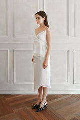 リシャラップロングスカート (white)