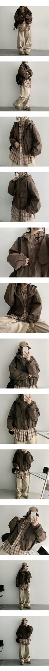 [S–2XL] ドゥデンサイドピンタックワイドコットンパンツ (4 colors)