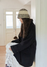 Hairy Bucket Hat - Beige