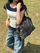 ジューシーデイリーUネック半袖Tシャツ (12c)