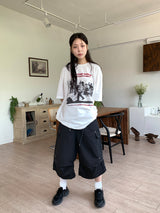 リベットカチオンバミューダパンツ (3C)