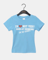ヒルズ スリムレタリングプリント半袖Tシャツ