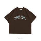 Brown Horse Tiny Tee
