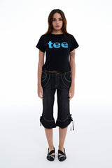 ミスティックタイプロゴTシャツ [Black]