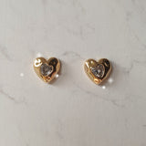 ジェニーハートピアス - Gold Color