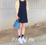 Mini sleeveless dress(onecolor)