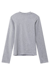 Tencel Fitted Raglan Long Sleeve Tee