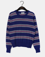 Rican Stripe Wool Round Knitwear