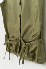 (W) Cake Pocket Slim Shirt
