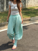 Deep Neck Halter Two Piece Layered Set (3c)