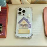 SWEETHOME LABEL PHONECASE (VIOLET)