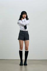 AVEL PINSTRIPE MICRO PANTS / CHARCOAL