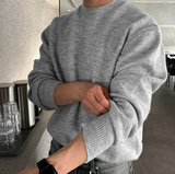  All Day Fire Wool Blend Round Knit