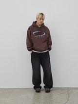 Double Knee Denim Pants (Black)