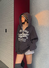 VINTAGE HOOD ZIP-UP