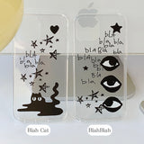 Blah Cat - Blah Blah Phone Case