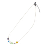 white gemstone necklace