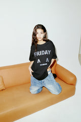 フライデーTシャツ ブラック