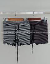 Papillon striped bendable shorts