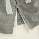 Leni Lace Scarf Layered Tee