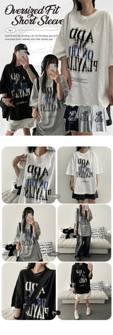 アドオーバーフィットTシャツ